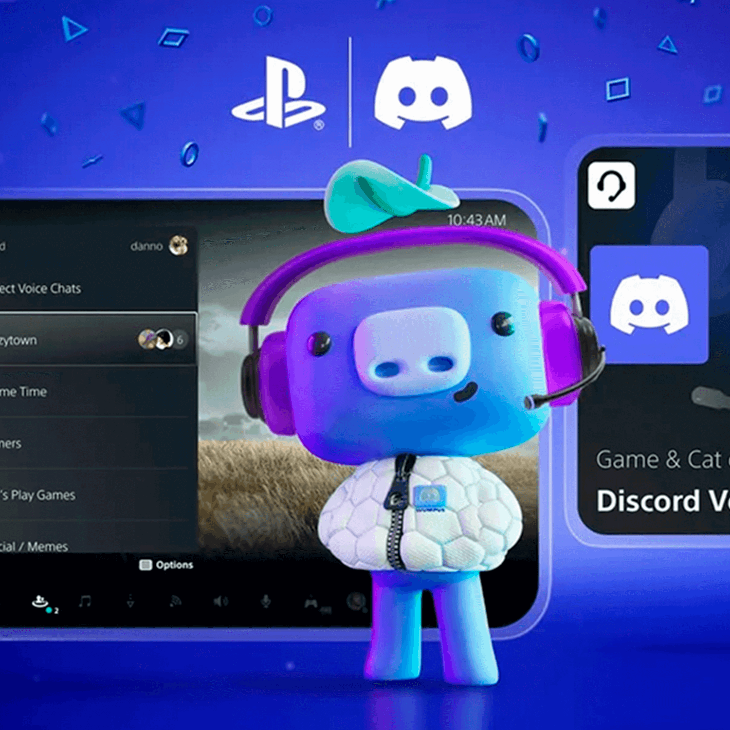 Pronto podrás unirte a los chats de voz de Discord directamente desde tu PS5